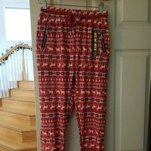 NWT Christmas joggers